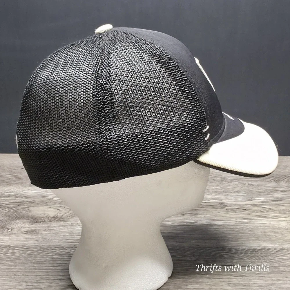 Vintage NFL Raiders Hat - Reebok Authentic Sideline Hat Fitted - One Size